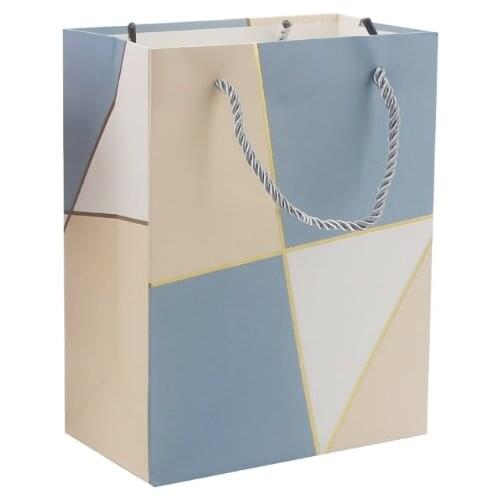 Custom Gift Cosmetic Paper Bag,Factory Wholesale Customized Logo Offset Printing White Art Paper Gift Bags --XP2353