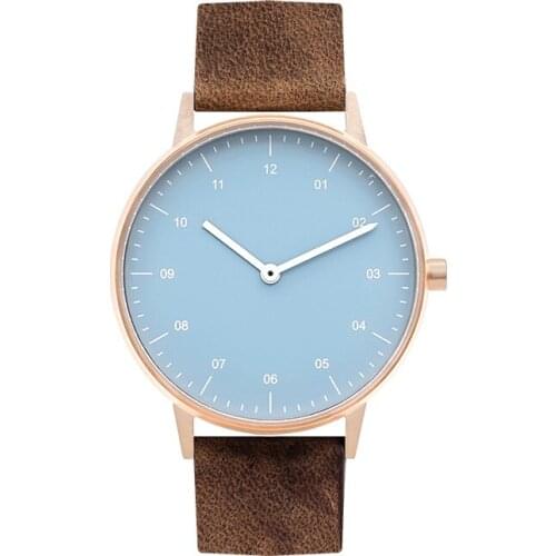 Couple Watch Bauhaus Simple Fashion Original Design Style Neutral Ultra-thin Watch