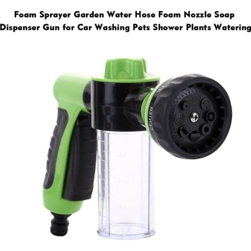 Car cleaning Foam Water Gun Foam Sprayer Garden Water Hose Foam Nozzle Soap Gun For Car Washing Nozzle Spray Plants Watering