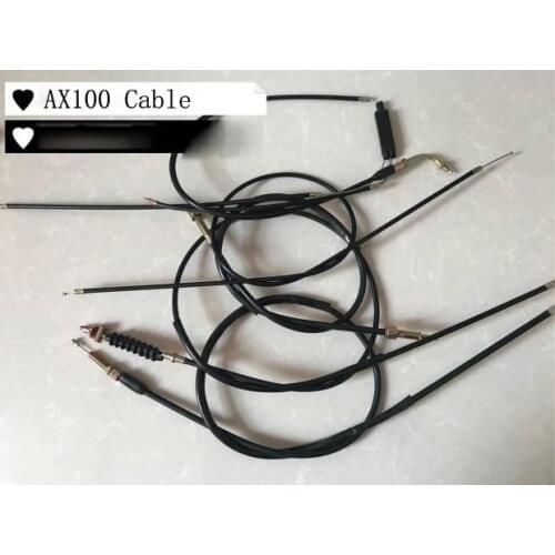 E0438 Motorcycle AX100 Oil Line Clutch Cable Speedometer Wire Brake Throttle Line For Suzuki AX100