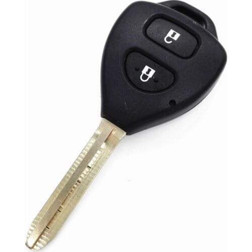 HKCYSEA 2 Buttons 315MHz Remote Car Key With W/O 4D67/G Chip for Toyota Corolla RAV4
