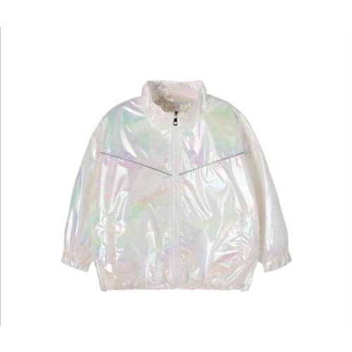 Girls' Jackets 2020 Autumn New Baby Colorful Jackets Breathable Tops