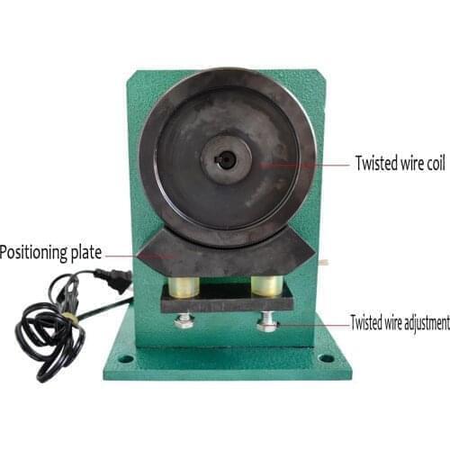 Half stripping wire twisting machine Half-stripping twister