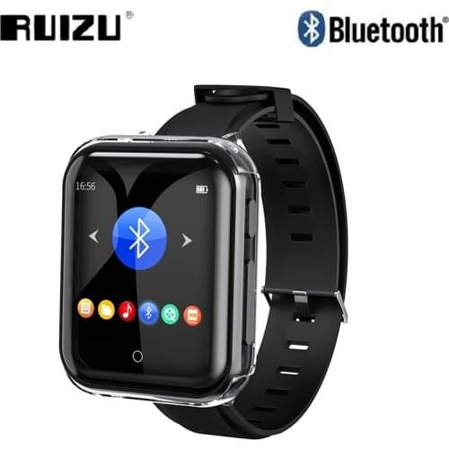 RUIZU M8 Bluetooth MP4 Player with Detachable Strap 8GB Touch Screen Mini MP4 Wrist Watch with FM Radio,Recorder,E-Book,Video