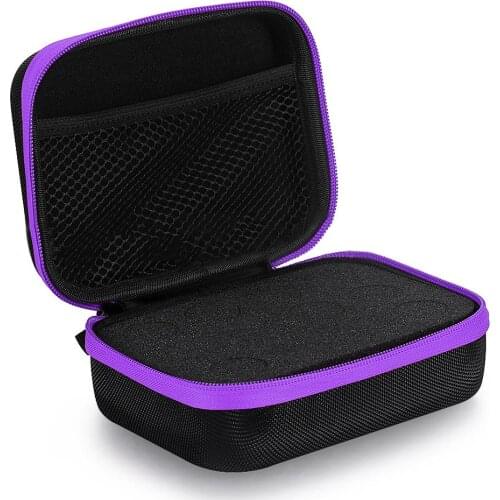 New 12 Compartment Essential Oil Bottles Storage Case Carrying Bag For 5ML 10ML 15ML Oil Bottles Travel Supplies #EO