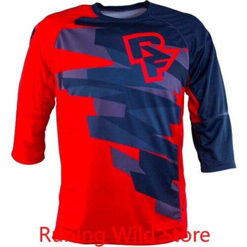 New Arrival Motocross Jersey For RACEFACE AM RF Motocross Jerseys bike Cycling Racing Motorcycle Bicycle Motor QUICK-DRY