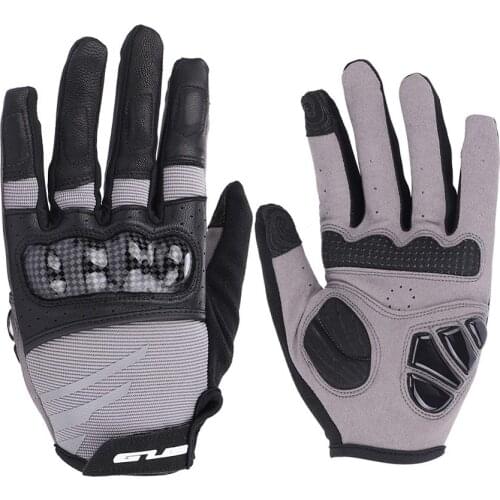 GUB Touch Screen Gloves Shockproof Anti-Slip Breathable Washable Full Finger Gloves MTB Mountain Road Bike Adult Gloves Unisex