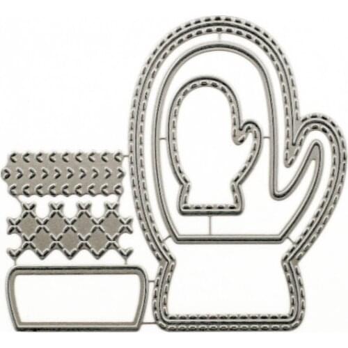 Christmas Series 2021 New Metal Cutting Dies for DIY Scrapbooking Album Decorative Embossing Handmade Paper Cards Gift