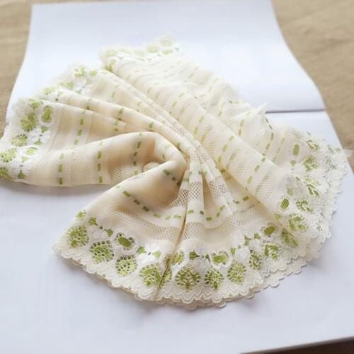 2meter Stretch lace fabric clothing accessories baby dress skirt wrapped chest lengthened decoration