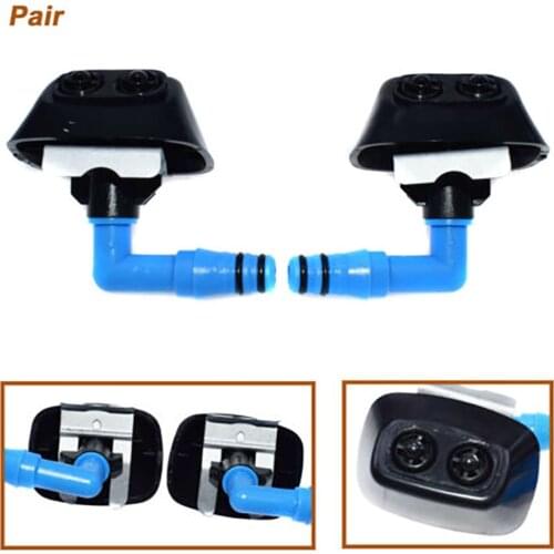 Left + Right Headlight Washer Jet Nozzle For Saab 9-3 2004-12 12803972 12803973 90508376 32101250 Bumper Headlamp Headlight