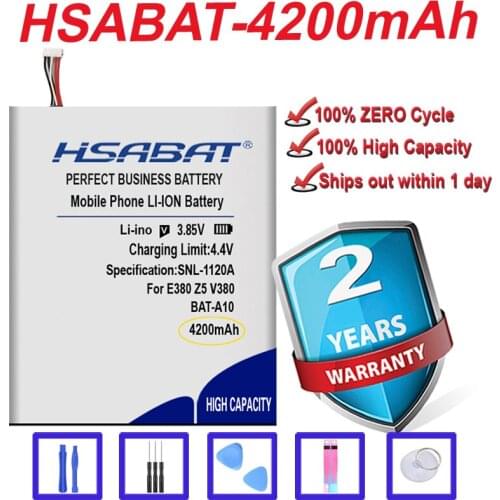 Top Brand 100% New 4200mAh BAT-A10 Battery for Acer Liquid E3 Z5 V380 E380 Z150 in stock