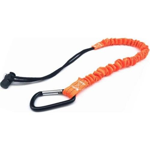 Climbing Rope Carabiner Outdoor Retractable Safety Rope Professional Elastic Telescopic Climbing Tool