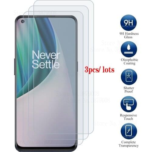 Tempered Glass Film Screen Protector For Oneplus Nord N10 5G / N100 Phone Front Case Cover Protectors 3pcs Safty glass nord n 10