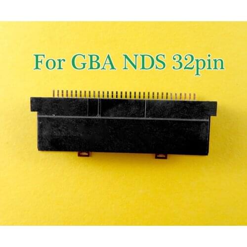 30pcs For Nintendo DS NDS Game Cartridge Card Reader Slot 2 Repair Part For GBA NDS slot 32pin Cartridge Card Reader Slot