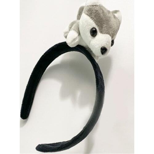 4Colors, Little Small 5CM Dog Stuffed Toy , Hair Accessories Plush Dog Toy