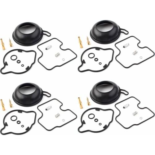 4X Motorbike Carburetor Rebuild Kit Diaphragm Rubber For Honda VFR750F 1994 1995 1996 1997 / VFR 750 F 94 95 96 97