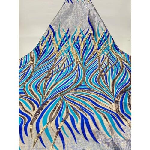 African Lace Fabric 2021 Nigeria Embroidered Dress High Quality Embroidered Brocade Lace French Tulle Lace Fabric D4148