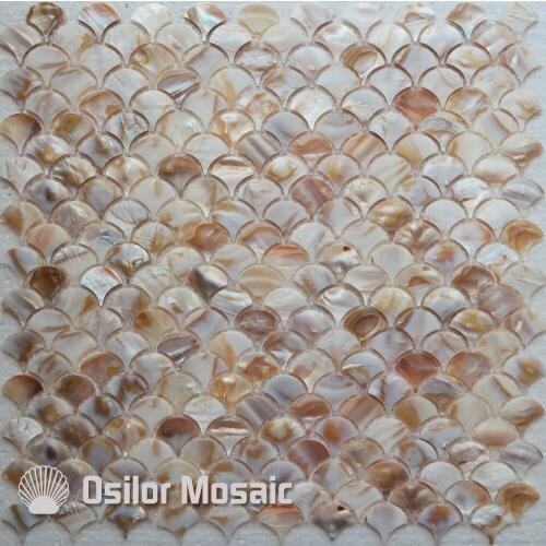 Free shipping natural dapple color 100% Chinese freshwater shell mother of pearl mosaic tile for home decoration wall tile