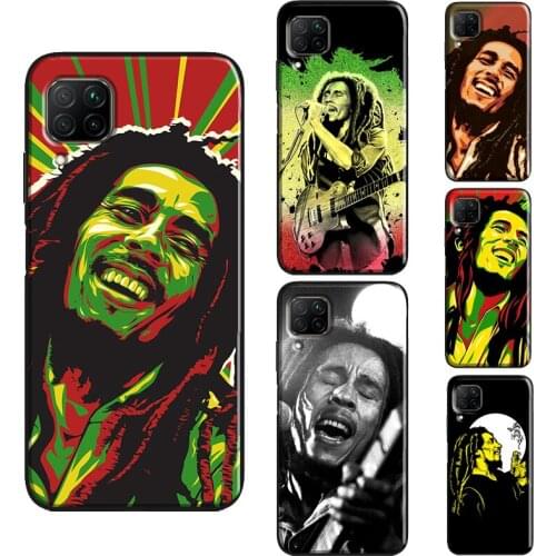 Bob Marleys Case For Huawei P30 Lite P40 P20 Pro Mate 20 Nova 5T P Smart 2019 Honor 20 9X 8X 8A 10i