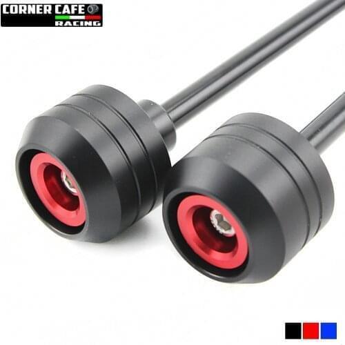 For HONDA CBR1000RR-R CBR1000RR RC51 RVT1000 CBR600RR Front Rear Axle Wheel Fork Crash Protector Swing Arm Slider Block Off