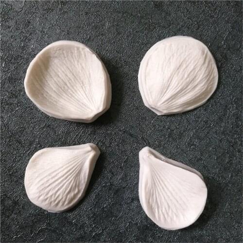 Chrismas Cake Molds Designer Simulates Flower Patterns Press Mould Ranunculus Stampi In Silicone Per Gesso Concrete Mold