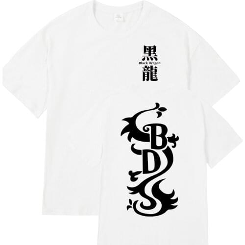 Anime Tokyo Revengers Cosplay T-Shirt Black Dragon Costume Clothes Tops Tees Camiseta Camiseta