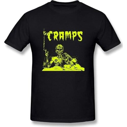 Kyle The Cramps Mens T-Shirt Short Sleeve T- Shirt Black