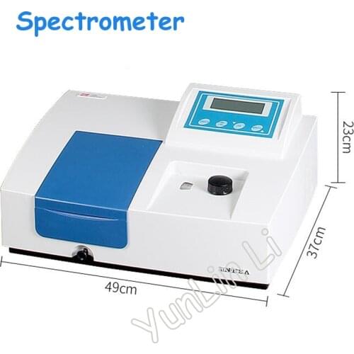 Laboratory Spectrometer Ultraviolet Visible Spectrophotometer with LCD Display UV Visible Light