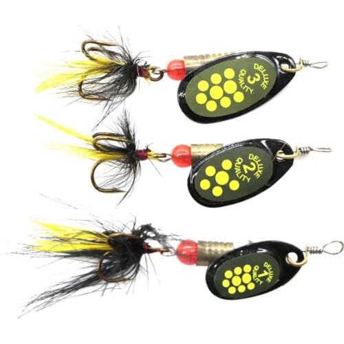 LUSHAZER Sequin Spoon Wobble Hook Fishing Lures Bionic Fishing Lure Spinner Baits Fishing Baits Swimbait Fishing Tackle Accessor