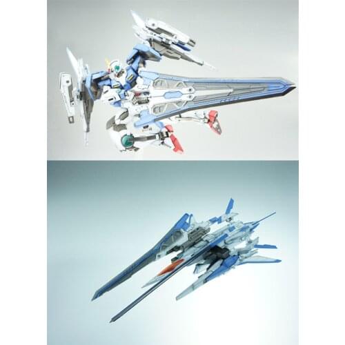 XN Sword with clip modified parts for 1/100 MG 00 Seven Sword