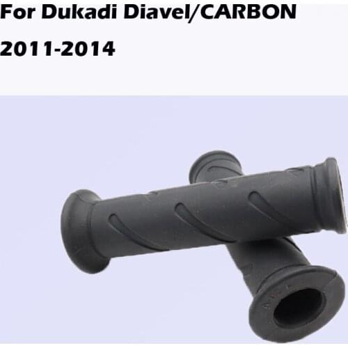 Motorcycle Modified Parts Anti-skid Handlebars And Rubber Handlebars For Dukadi Diavel/CARBON 2011-2014