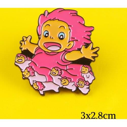 Cartoon Cute Brooches Badges on Backpack Anime Badges for Clothes Enamel Pins for Backpacks Clothes Lapel Pin Badge Accessories