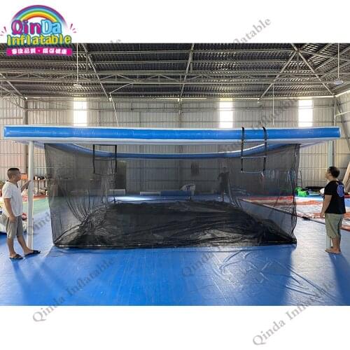 8x6m inflatable yacht pool ocean water games inflatable sea pool for Jellyfish
