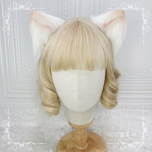 Original Handmade Animal Ears Cat Ear Hair Clips Hair Accessories Handmade JK Ear Mother Lolita Cat Ear Hairclips Headdress