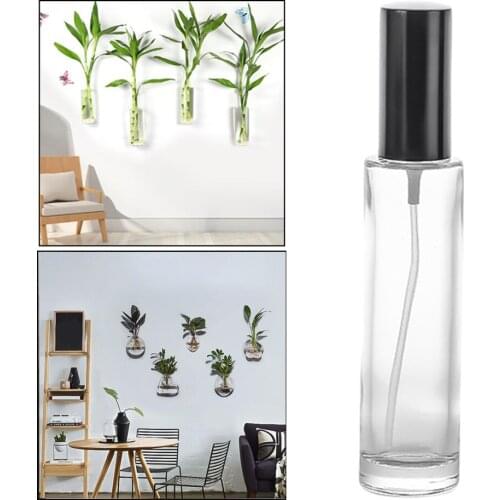 Transparent Glass Bottle Essential Oil Perfume Storage Container Makeup