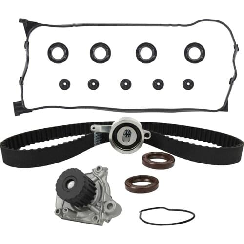 Timing Belt Water Pump Valve Cover Kit for Honda Civic Del Sol 1.6L SOHC 1996 1997 1998 1999 2000 Easy Installation