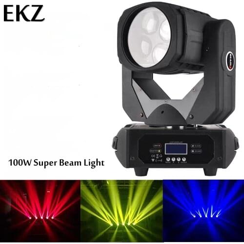 LED 4x25W Super Beam Moving Head LED Beam Light perfect Effect Light For DJ Disco Party Lighting Fast Shipping