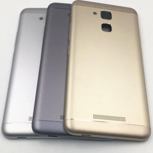 5.2 inches Battery Back Cover For ASUS ZenFone 3 Max ZC520TL Battery Door Back Case Housing With Side Buttons