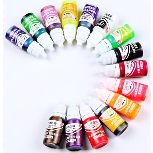 UV Resin Liquid Pearl Dye Pigment Resin Epoxy DIY Jewelry Making Crafts Tools 10g E2S