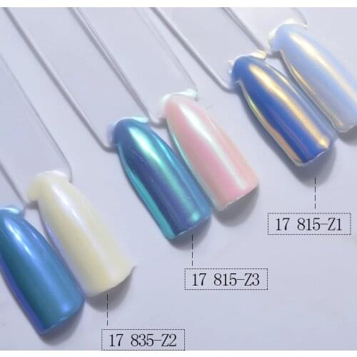 1 BOX DIY Magic Mirror Pearl Nail Art Glitter Powder Dust Polishing for Nails Decorations