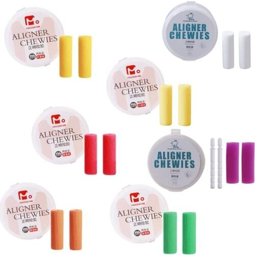 1Pair Tooth Chew Aligners for Tooth Aligner Chewies Aligners Tray Seaters Purple Grape Taste