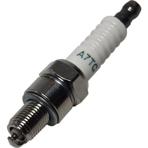 1Pcs Metal Spark Plug A7TC 10mm Fit for Dirt Bike Moped GY6 50cc 70cc 90cc 125cc 150cc Scooter ATV