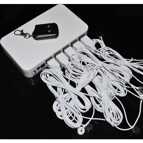 10 port Anti-theft Security Display System Mobile Retail Store Protection Sensors Alarms for Iphone/Huawei/Samsung/ Vivo/Oppo