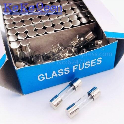 100pcs/Box 5*20mm 0.2A 250V Slow Fuse 5*20 T0.2A 200mA 250V Glass Fuse 5mm*20mm