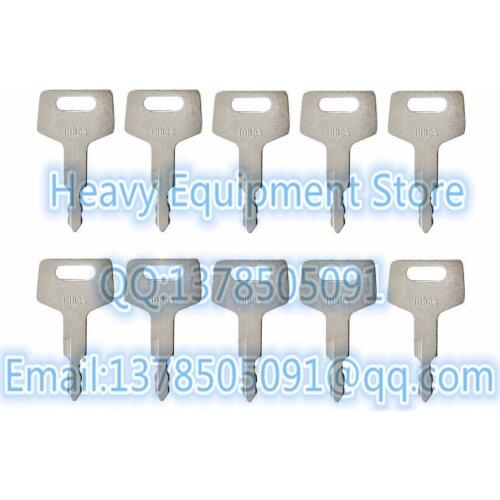 50 PCS H806 Equipment Ignition Starter Switch Coil Lock key for Takeuchi Gehl Hitachi Mustang New Holland 17001-00019 180845