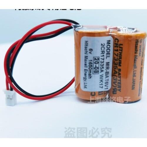 6PCS 2CR17335A 6V PLC WK17 MR-BAT6V1 LITHIUM batteries