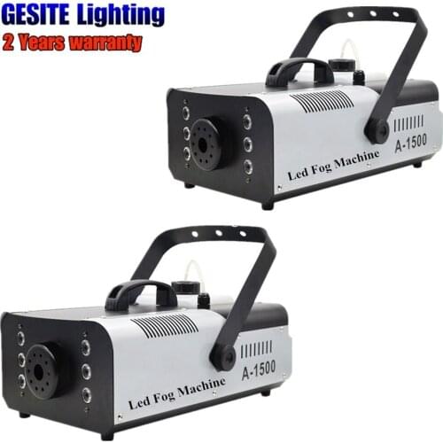 Wireless Remote control LED 1500W machine/RGB fog machine/professional DJ