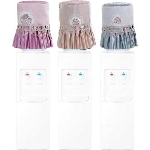 Water Dispenser Dust Cover Lace Decoration Dust-proof Durable Water Bucket Cover Household Merchandises Protector