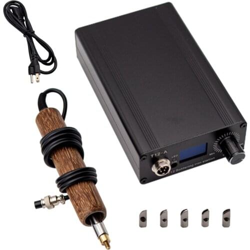 Leather electric heating press Tool Hand-held leather trimming machine Leather edge machine 110V-220V 40-700℃ Adjustable