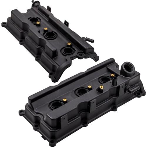 Pair Cam Valve Rocker Cover For Nissan Pathfinder Xterra NV1500 2500 4.0L 3954CC V6 DOHC 13264EA200